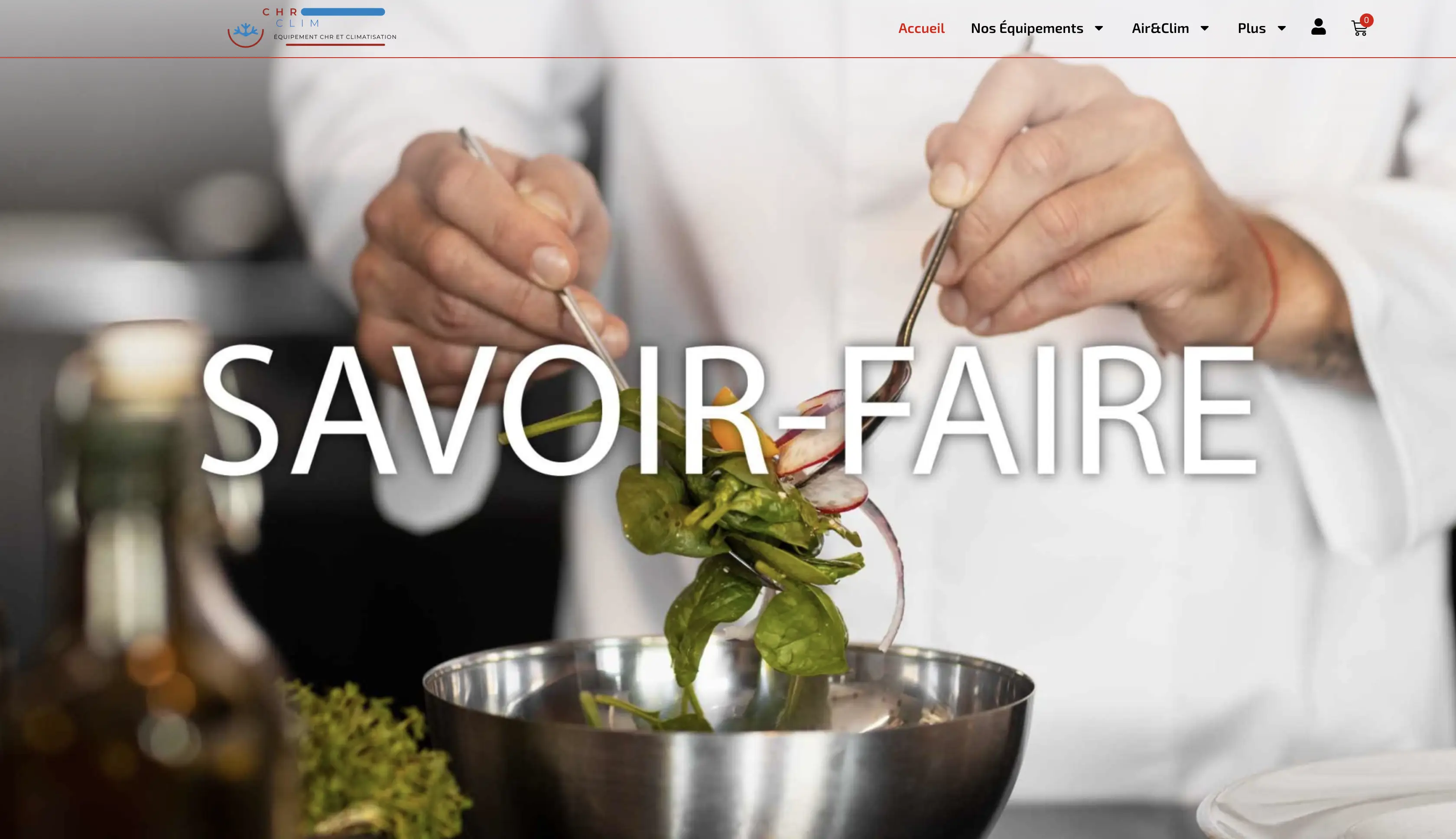 Réalisation Webvisio — CHR Clim