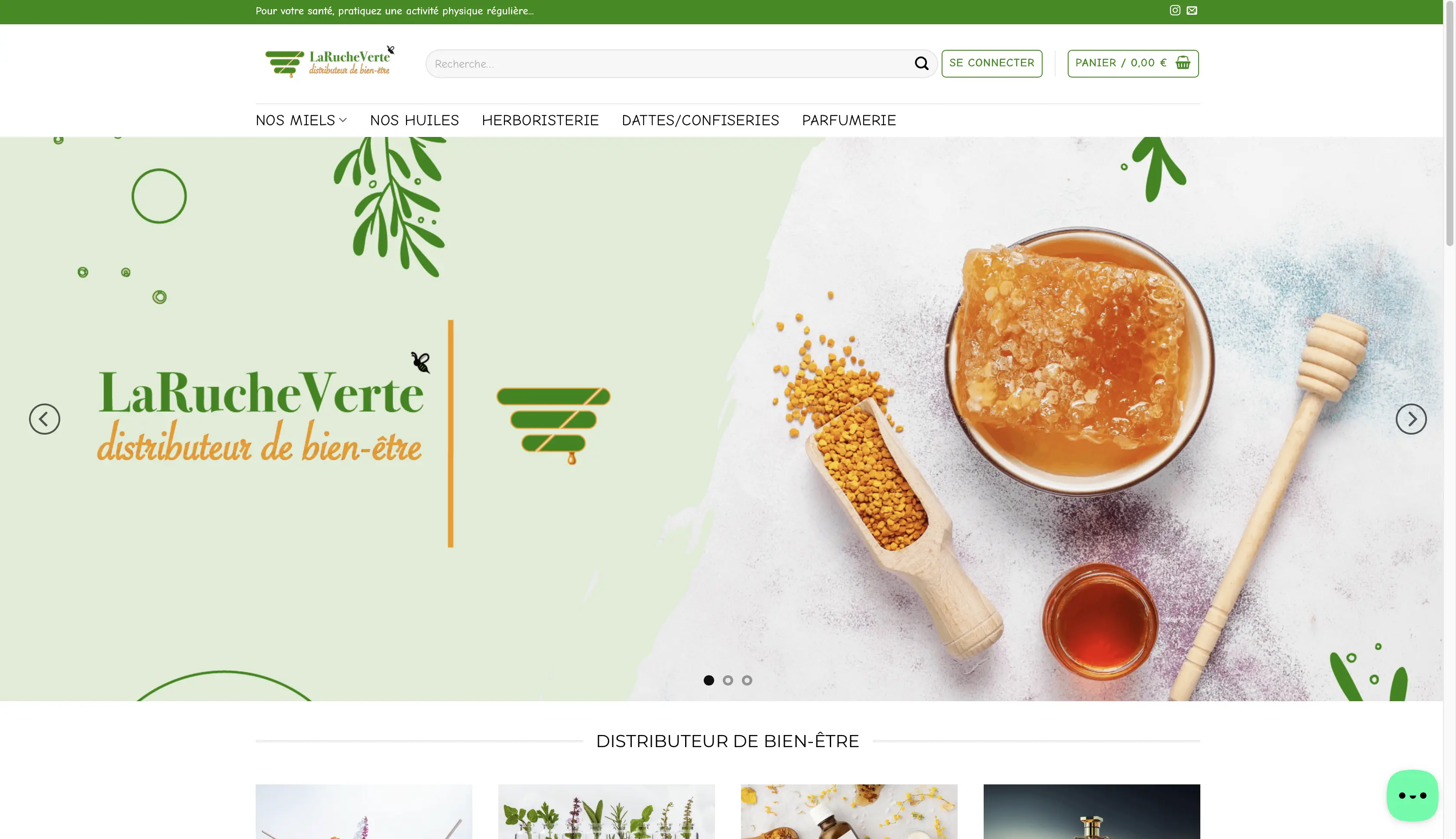 Réalisation Webvisio — La Ruche Verte