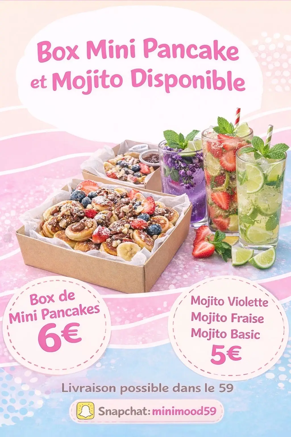 Réalisation Webvisio — Pancake & Mojito